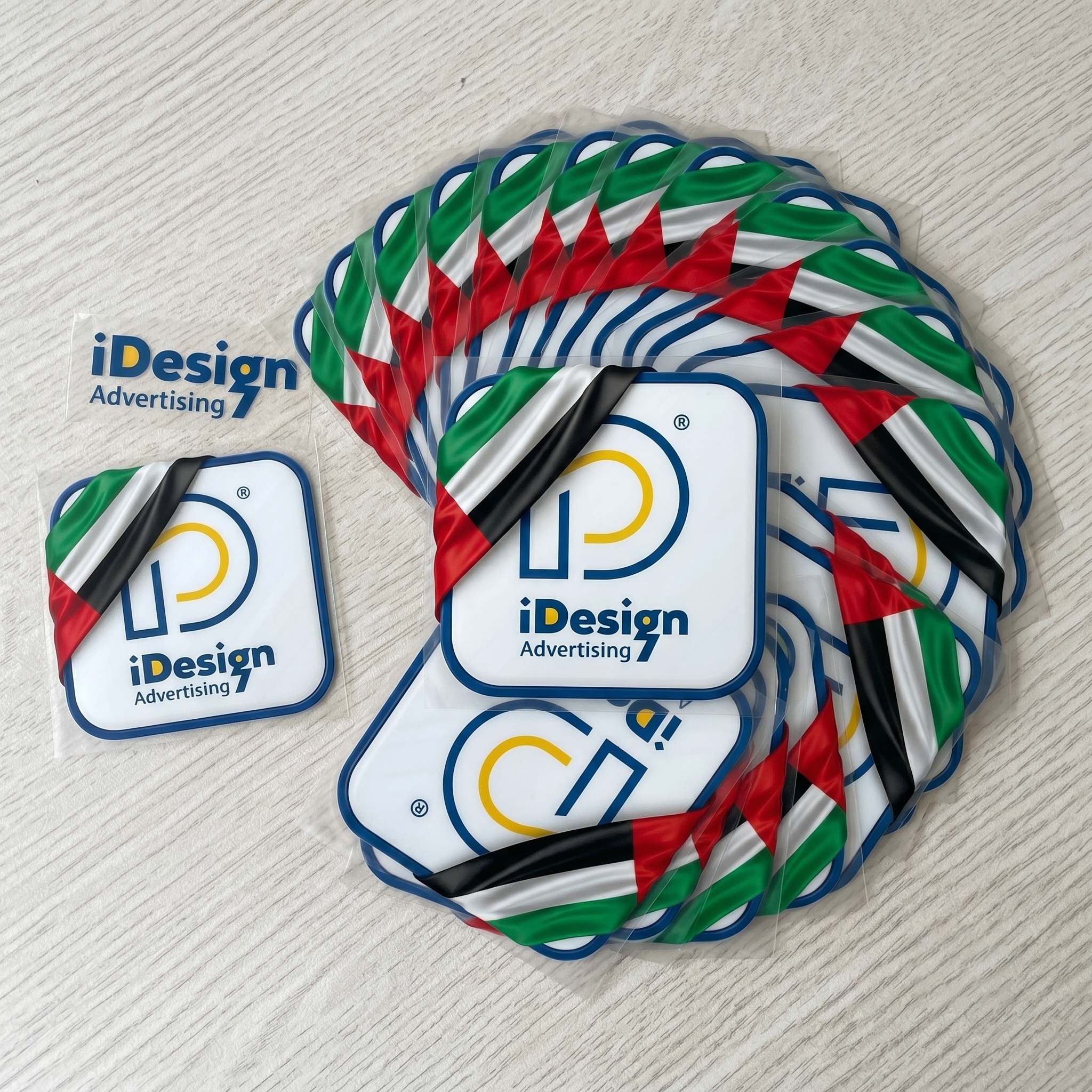 50pcs UV DTF Transfer Stickers, Multi Size, 3D Transfer Sticker Design thumbnail 3