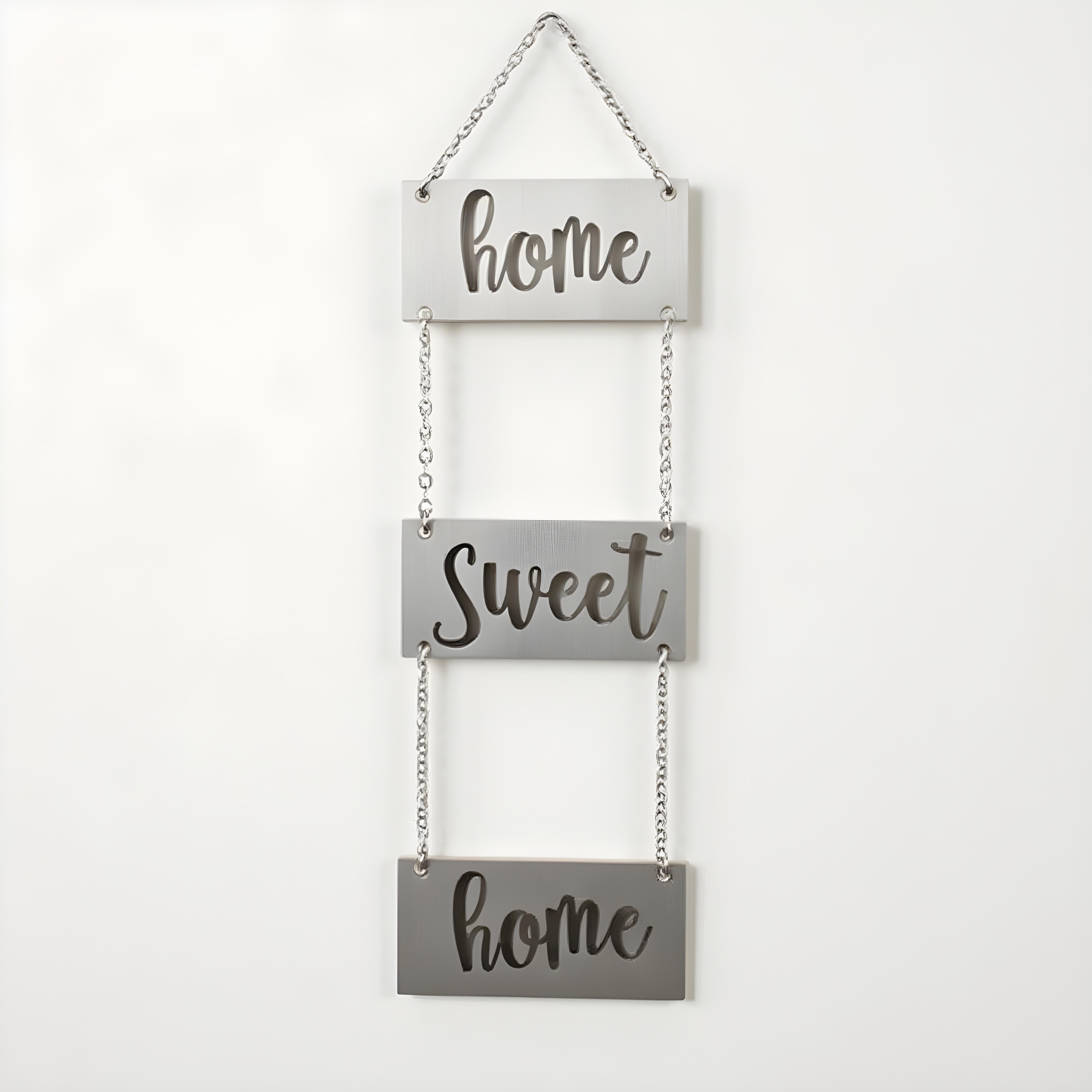Three-Panel Rectangular Wall Hanging (H: 30cm x W: 15cm each) thumbnail 2