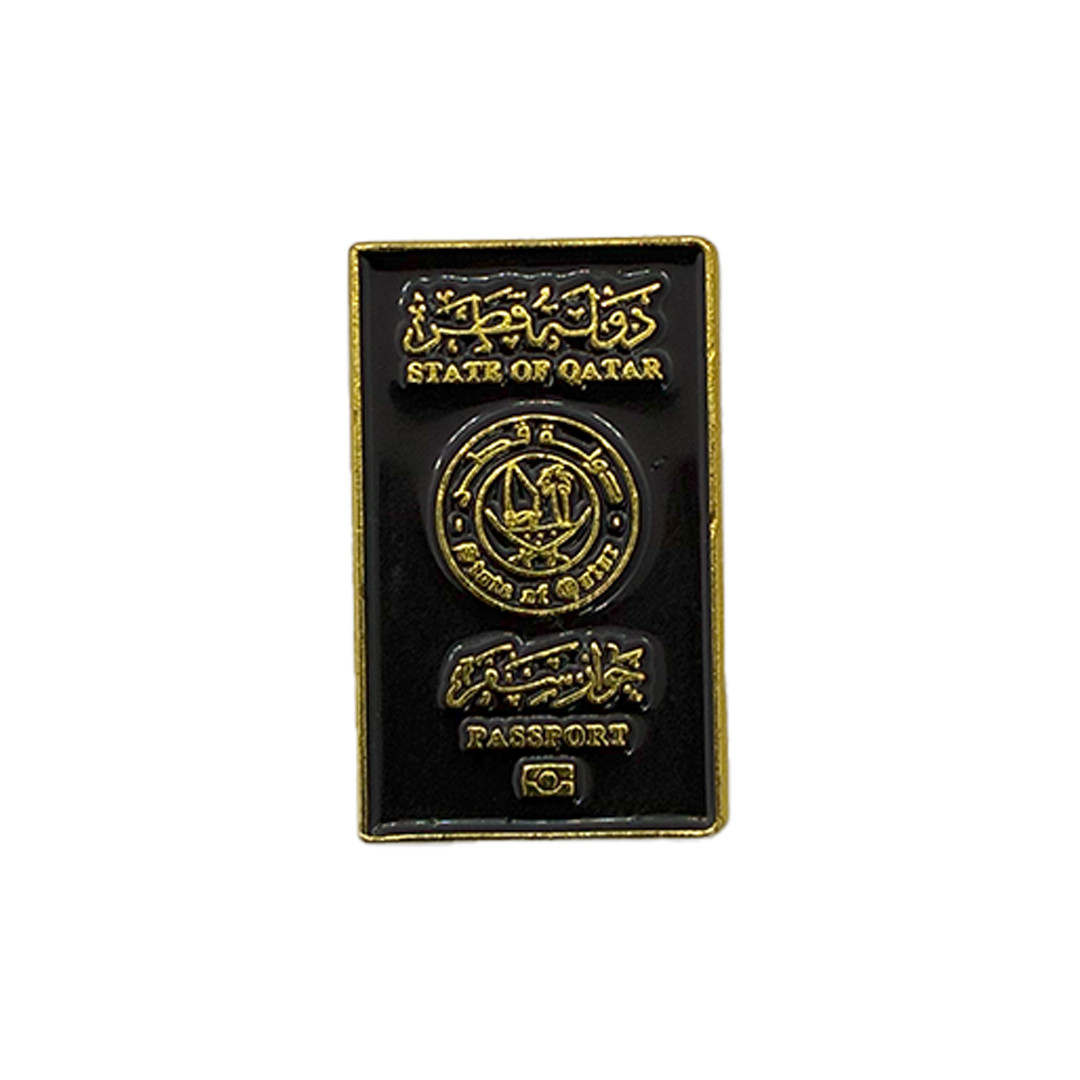 Customized State of Qatar Badge - View 1