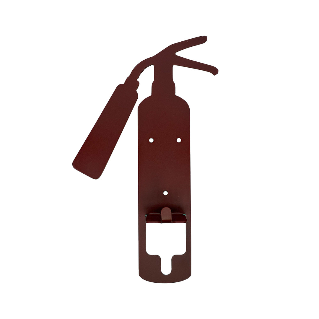 Wall-Mounted Fire Extinguisher – Durable Metal Safety Holder (25 x 12 cm) - View 1
