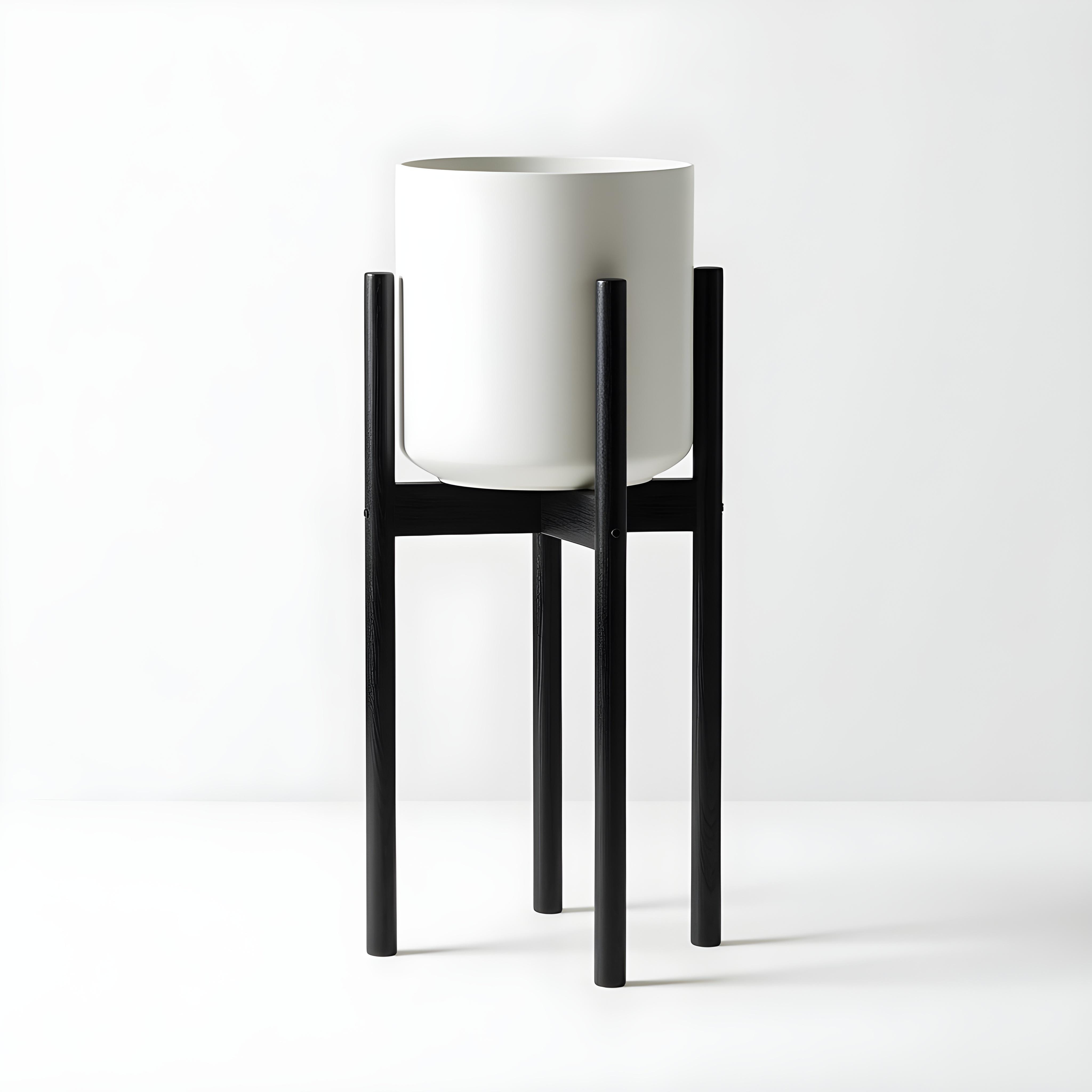 Modern Minimalist Plant Stand - View 1