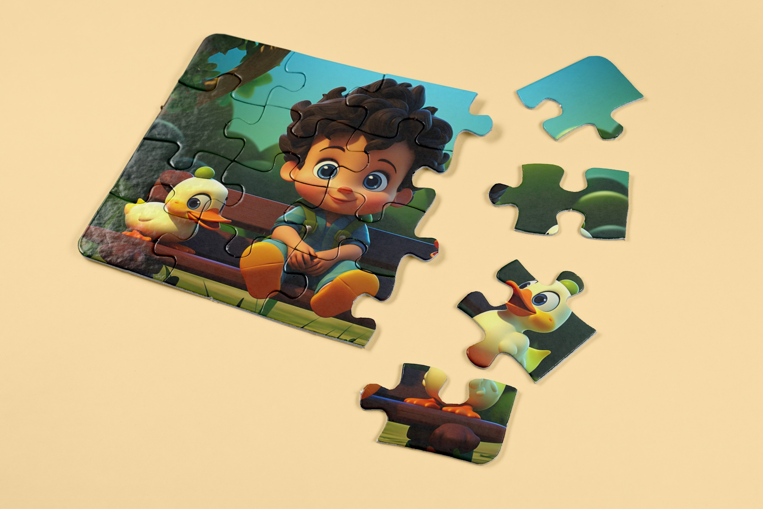 Acrylic Jigsaw Puzzle  (W: 35Cm x H:30) - View 1