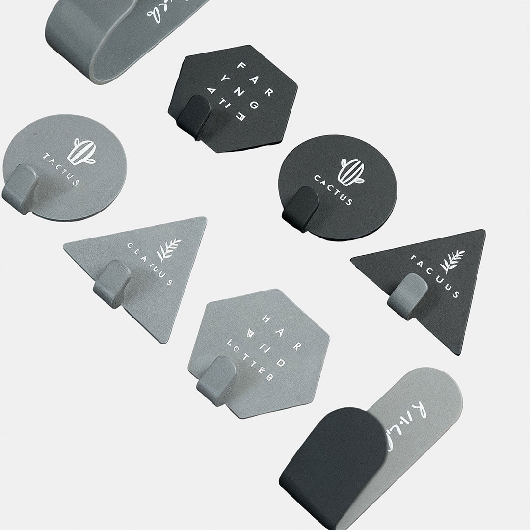 Wall Hooks Set - 7 Pieces