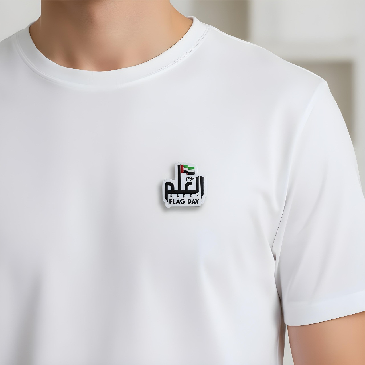 UAE Happy Flag Day Badge – National Pride Label Pin - 8 pieces thumbnail 3
