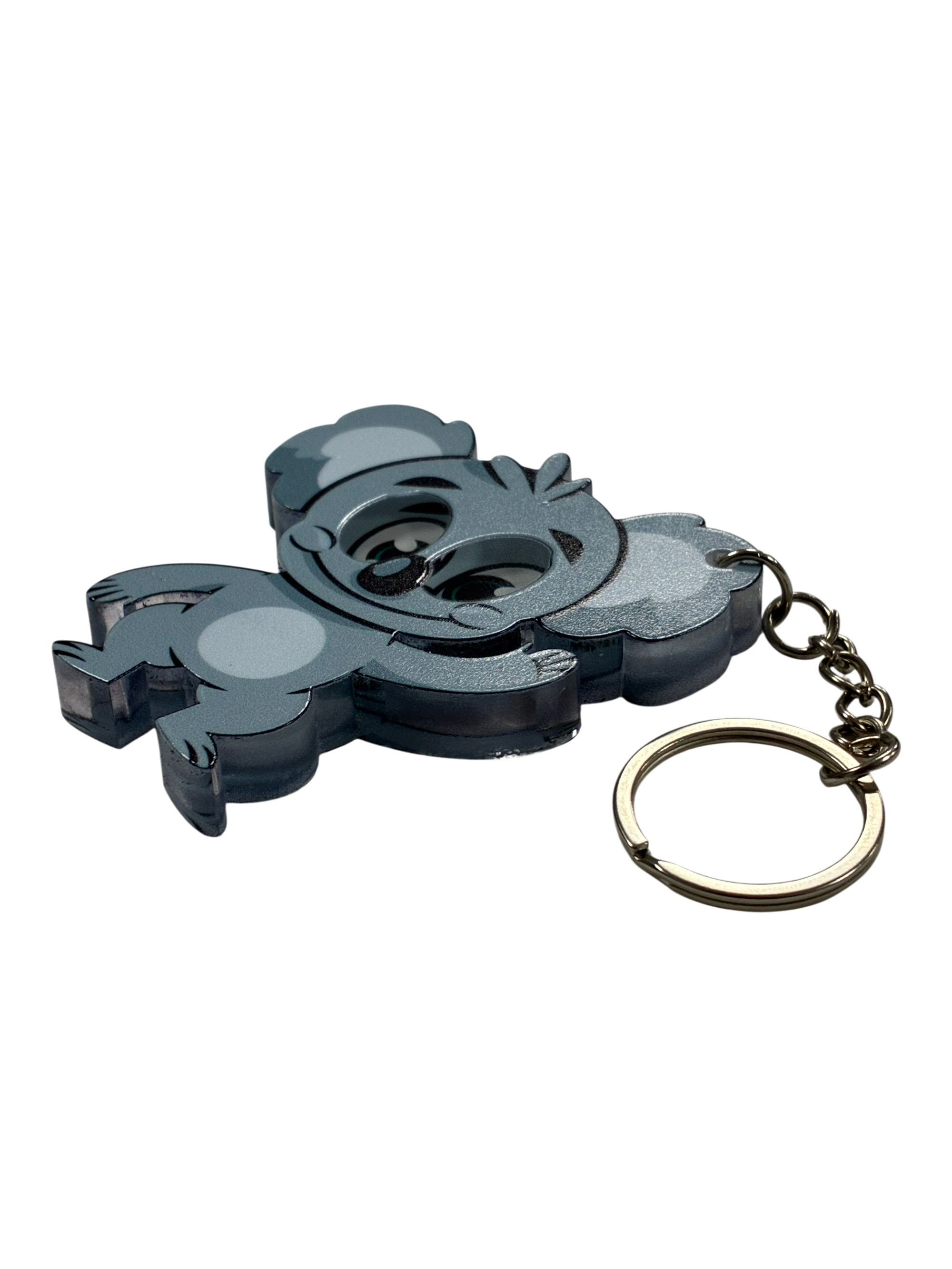 3D Acrylic Koala Keychain – Double-Sided UV Print, Cute Cartoon Design thumbnail 2