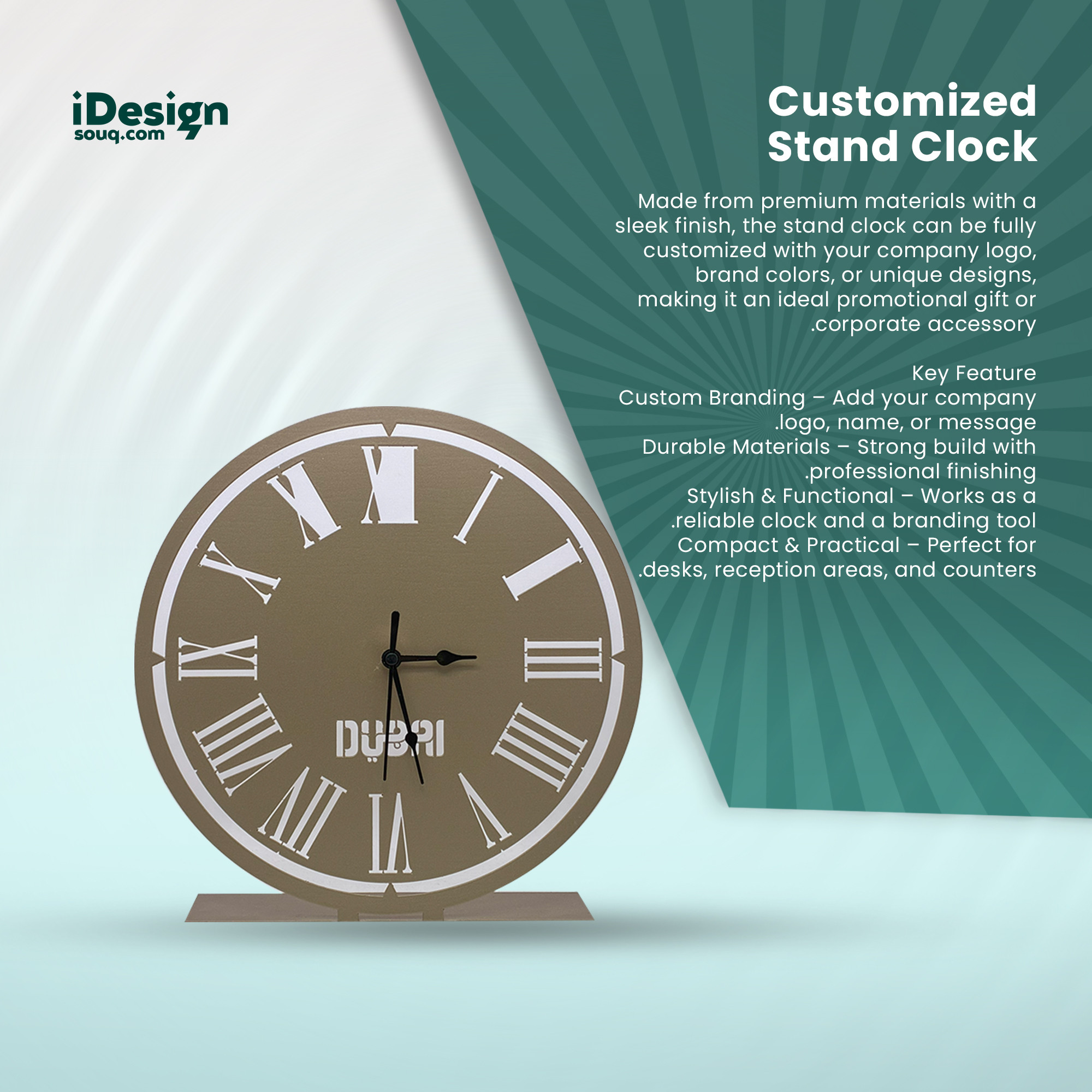Customized Stand Clock thumbnail 3
